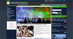 Desktop Screenshot of musicamix.cl